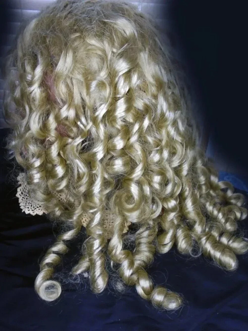 Curly Wig, Baloney Curls Baroque Theatre Costuming Regencycore Fairycore